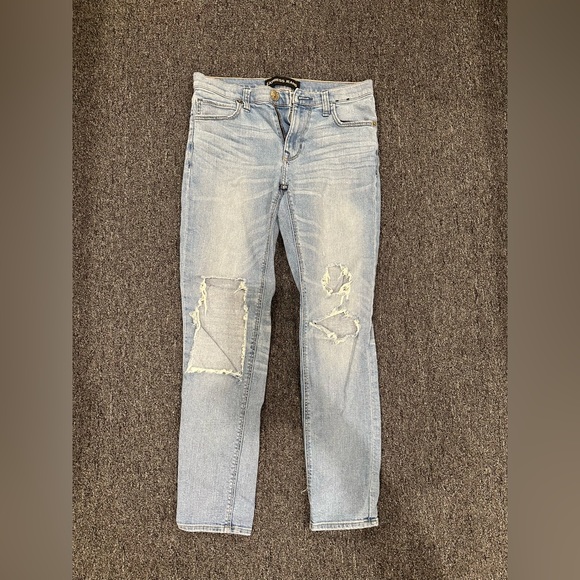 Express Distressed Jeans - Picture 1 of 5